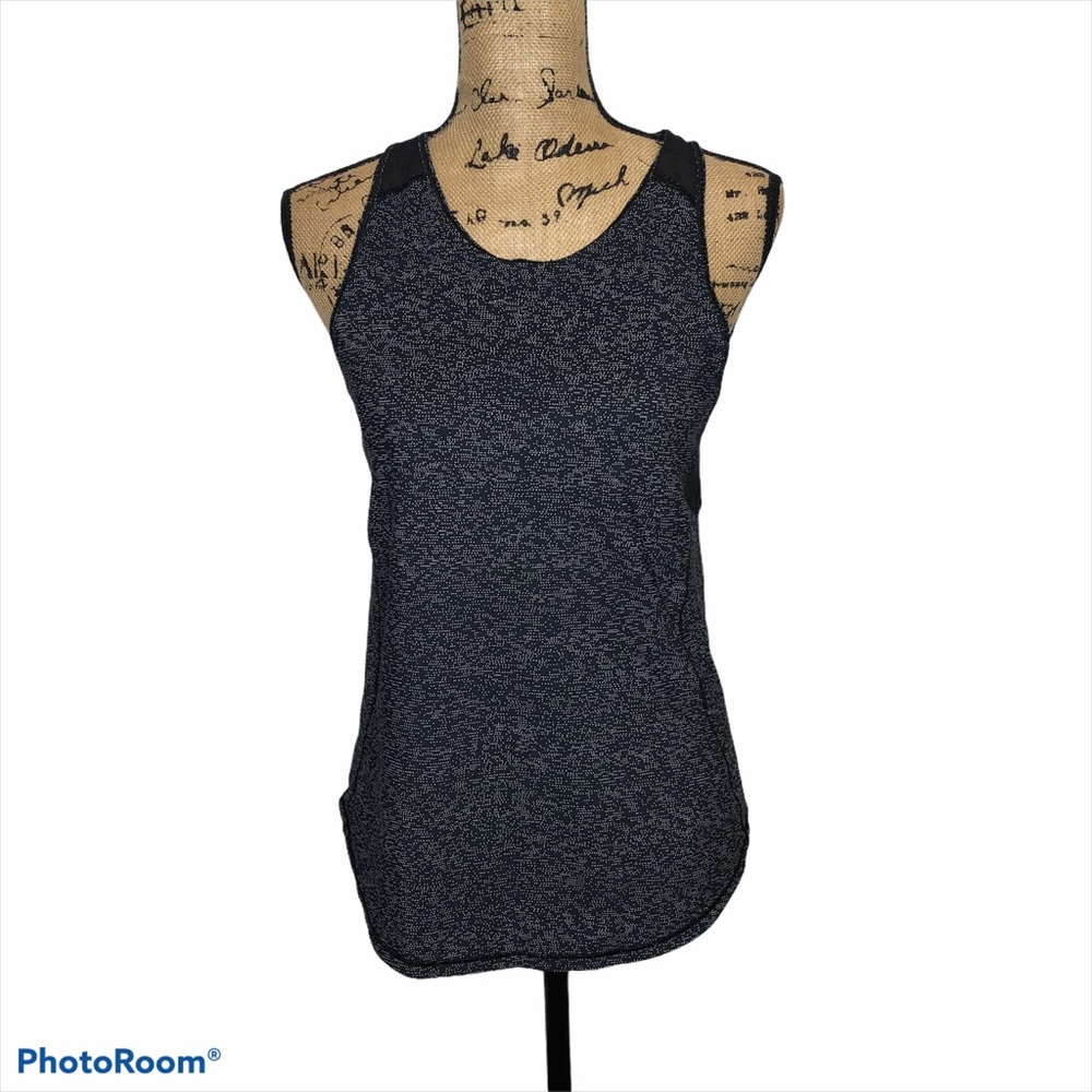 Lululemon Speckled Tank Top Mesh Back